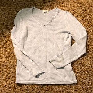 Light blue sweater